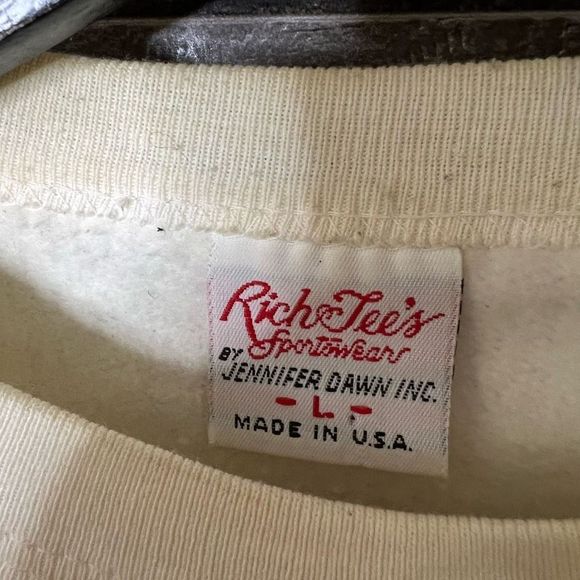 VTG WSU Cougars Rich Tees T Shirt USA Large - Picture 4 of 4